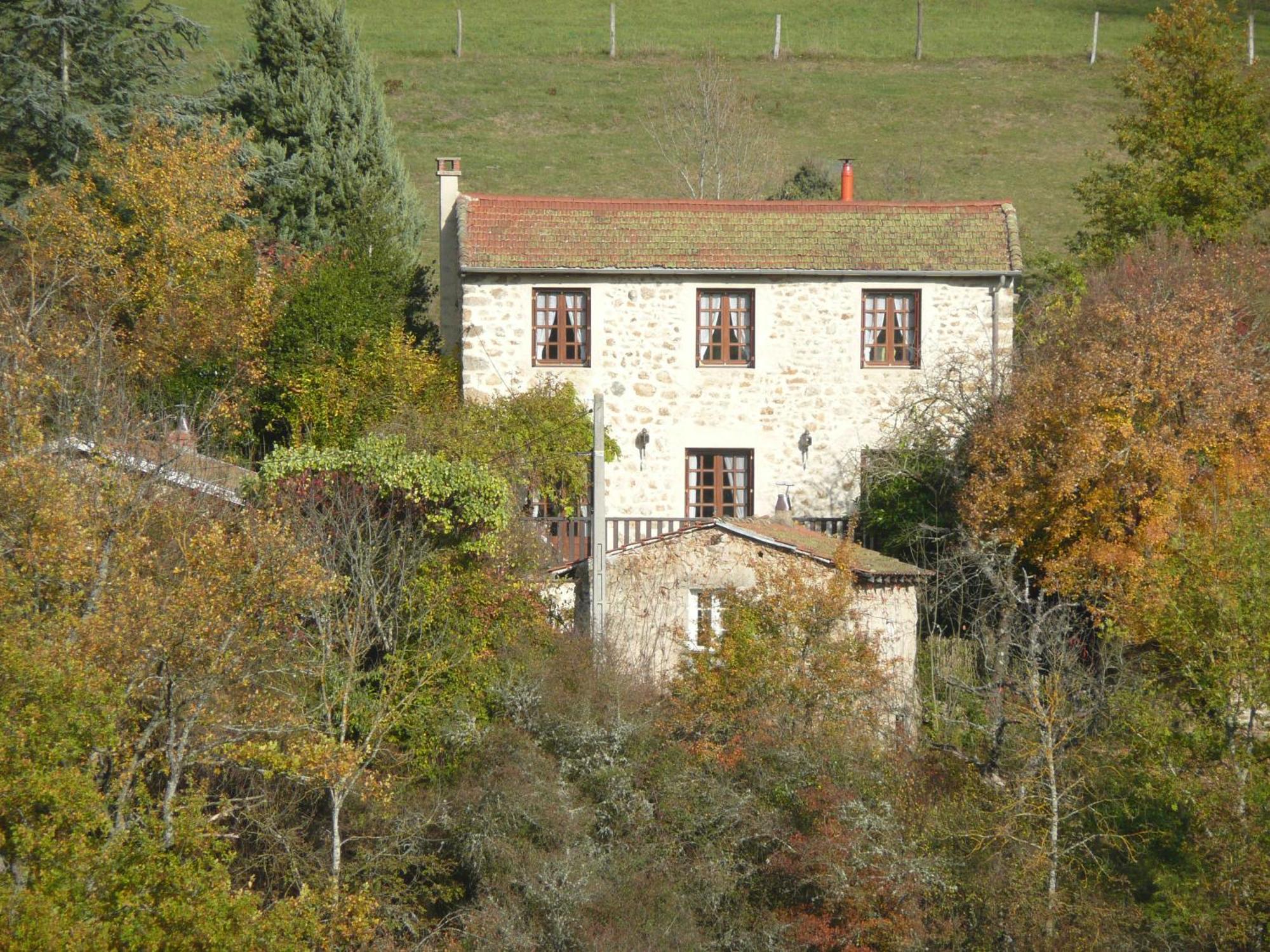 Gite La Grange De L'Effraie Villa Beauzac Bagian luar foto